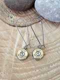 Classic Kidney Wire Bullet Earrings - Stainless Steel - VARIETY OF CALIBERS!