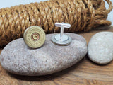 Brass 12 Gauge Shotshell Cuff Links - Choice of Brands