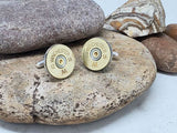 Brass 12 Gauge Shotshell Cuff Links - Choice of Brands