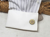 Brass 20 Gauge Shotshell Cuff Links