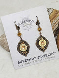 Bohemian Style Antique Brass Dangle Earrings