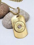 Classic SureShot 12 Gauge Dog Tag Necklace