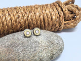 Bullet Studs - .223 Bullet Earrings - Military Issue