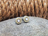 Bullet Studs - 22 HORNET Bullet Earrings - Very Petite!