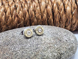 Bullet Studs - 22 HORNET Bullet Earrings - Very Petite!