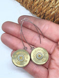 12 Gauge Stainless Steel Large Kidney Wire Earrings