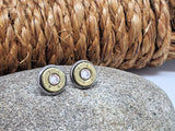 Bullet Studs - .223 Bullet Earrings - Military Issue