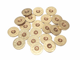 FEDERAL GOLD MEDAL Brand 12 Gauge Shotshell Slices - Lot of 20-Shotshell Slices-SureShot Jewelry