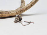 45 Colt  or 44 Magnum Bullet Tie Tack with Chain