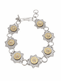 Star Style 28 Gauge Shotshell Silver Boot Bracelet-Boot Bracelet-SureShot Jewelry