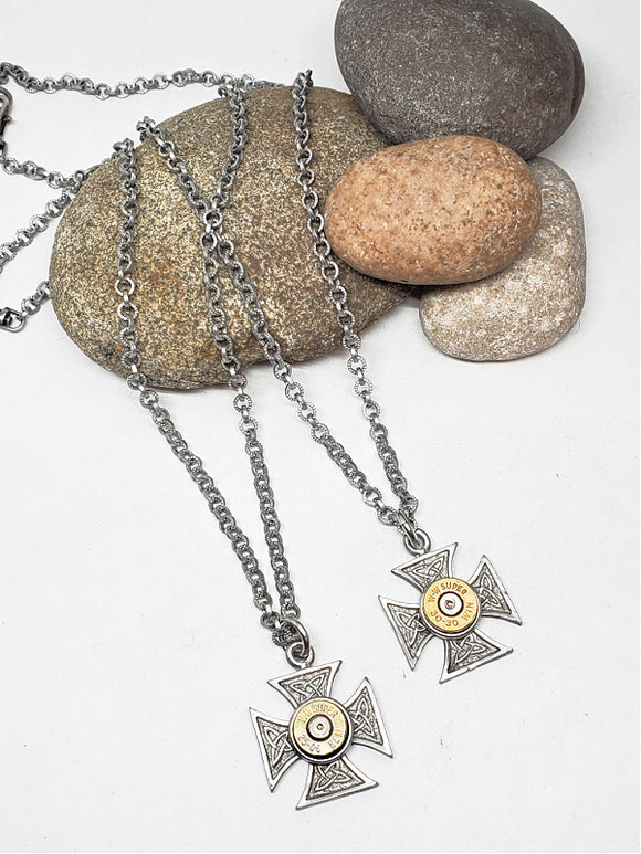 Fishing Necklace - Bullet Necklace - Unisex Stainless Steel Hooked on –  SureShot Jewelry