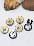 Button Covers - Shotgun Casing Buttons - Western Wear