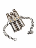 ID Bracelet - Triple Bullet ID Bracelet - Unisex-Bracelets-SureShot Jewelry