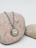 Small Caliber Sunburst Style Bullet Necklace