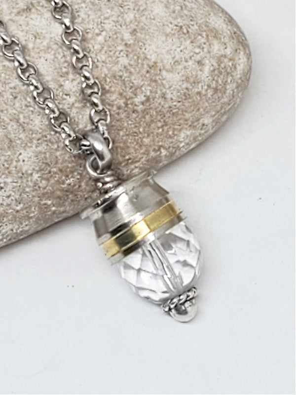 45 Auto Crystal Orb Bullet Necklace SureShot Bullet Jewelry