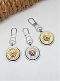 20 Gauge Shotshell Zipper Pull / Zipper Charm