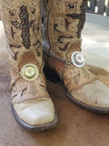 12 Gauge Shotshell Concho and Chain Boot Bracelet