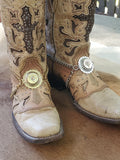 12 Gauge Shotshell Concho and Chain Boot Bracelet