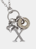 Hugs & Kisses - X&O Love Theme Bullet Necklace