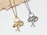 Hugs & Kisses - X&O Love Theme Bullet Necklace