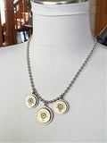 Triple Shotshell Ball Chain Necklace - 12 and 20 Gauges
