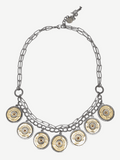20 Gauge Shotshell Stainless Bib Necklace