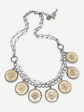 20 Gauge Shotshell Stainless Bib Necklace