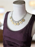 20 Gauge Shotshell Stainless Bib Necklace