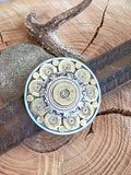 Round Shotshell & Bullet Belt Buckle