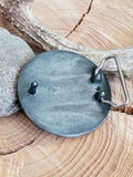 Round Shotshell & Bullet Belt Buckle