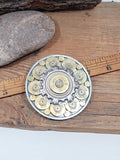 Round Shotshell & Bullet Belt Buckle