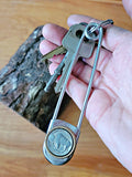 Genuine Buffalo Nickel Jumbo Safety Pins