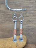 Horseshoe Nail Earrings