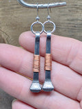 Horseshoe Nail Earrings