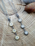 Triple Bullet Necklace - Bullet Jewelry - SureShot Bullet Designs