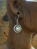 Petite Beaded Bezel Bullet Earrings - 25 Auto-SureShot Jewelry