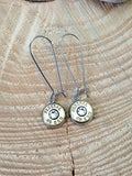 Classic Kidney Wire Bullet Earrings - Stainless Steel - VARIETY OF CALIBERS!