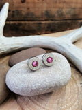 Breast Cancer Awareness PINK Bullet Earrings - Bullet Studs