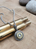 Petite 9mm Bullet Necklace-SureShot Jewelry