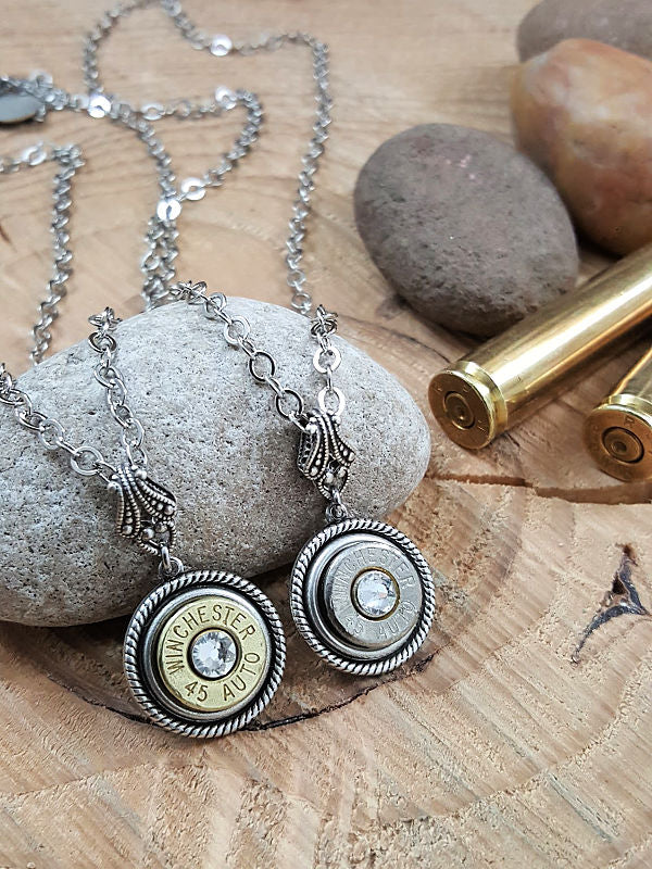 Classic Single Bullet Necklace BEST SELLER BEST QUALITY!