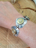 28 Gauge Heart Shape Shotshell Bracelet-SureShot Jewelry