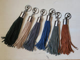 12 Gauge Leather Tassel Necklace - SIX COLORS!