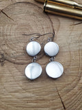 Double Shotshell Dangle Earrings-Earrings-SureShot Jewelry