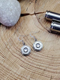 Classic Stainless Bullet Earrings - 12mm Diameter Bezels