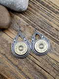 12 Gauge Shotshell Teardrop Bullet Earrings-SureShot Jewelry