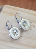 28 Gauge Shotshell Stainless Bullet Earrings