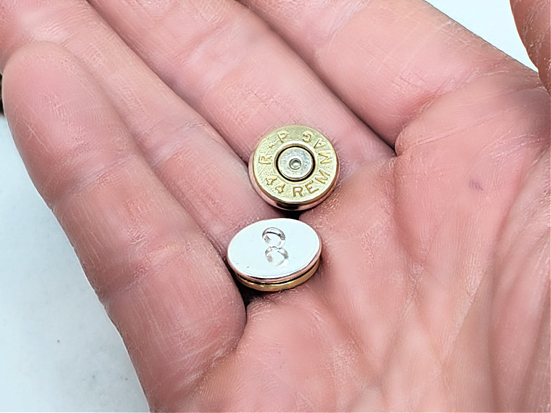 Bullet Shirt Buttons - Button Shanks - SureShot Jewelry Bullet Designs