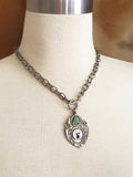 Upcycled 1957 Archery Medal Convertible Necklace - Wear it Long or Short!