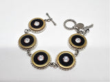 B&P Brand 12 Gauge Diamond Shotshell Bracelet - Choice of Navy, Burgundy or Black