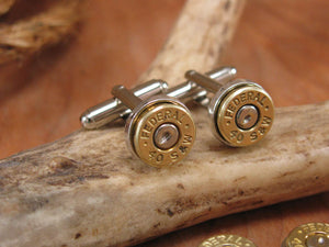 Classy Bullet Casing Cuff Links-SureShot Jewelry
